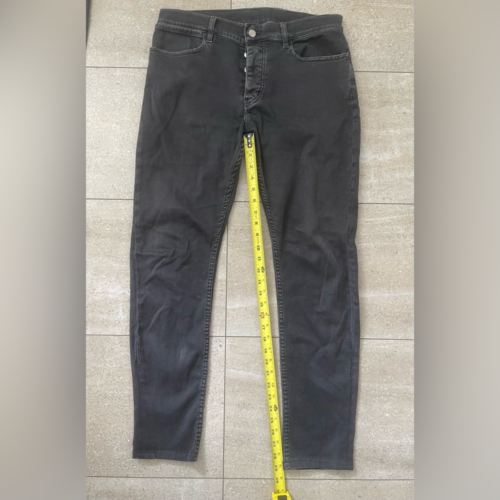 Men’s Iro washed black slim fit jeans